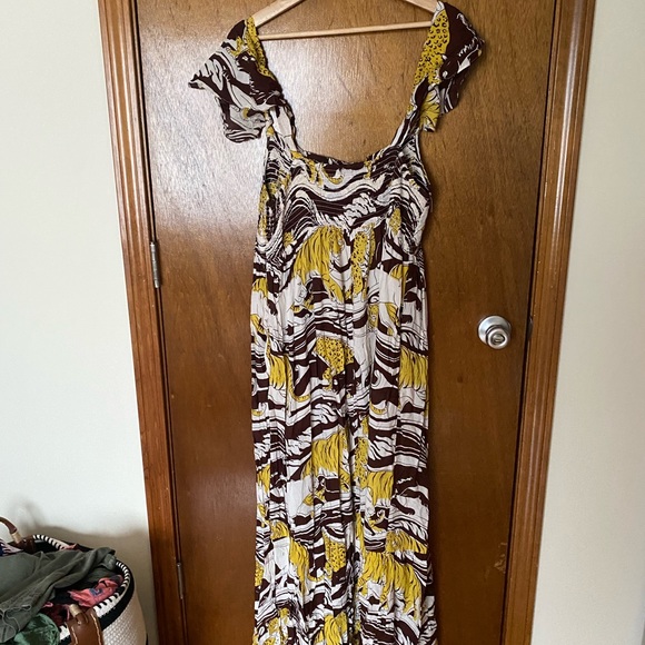 Anthropologie Tiger Maxi Dress - Picture 2 of 2